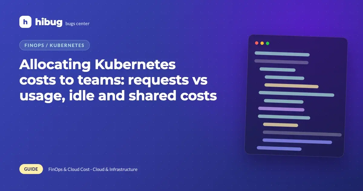 Banner: allocating shared Kubernetes cluster costs to teams by requests and usage