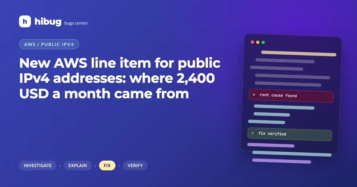 Banner: AWS charges for public IPv4 addresses adding up across nodes and idle Elastic IPs