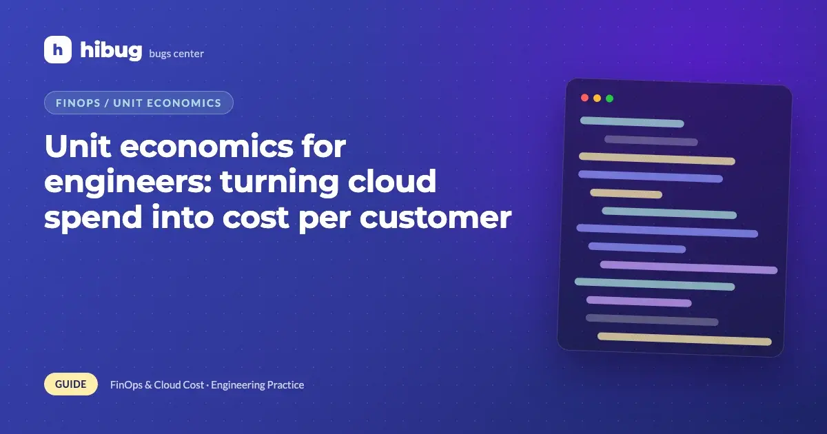 Banner: turning total cloud spend into cost per customer and per request