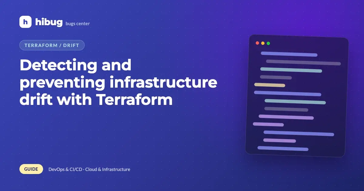 Banner: detecting drift between Terraform code and live cloud infrastructure