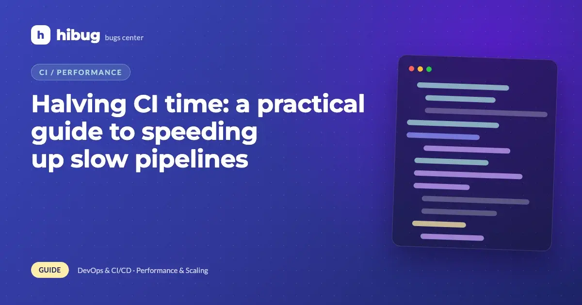 Banner: speeding up slow continuous integration pipelines