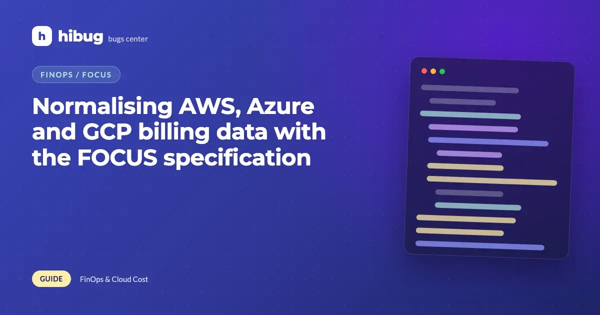 Banner: normalising multi-cloud billing data into the FOCUS schema
