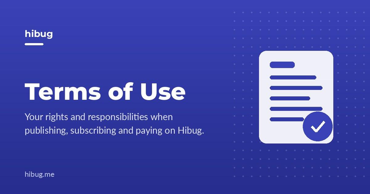 Terms of Use