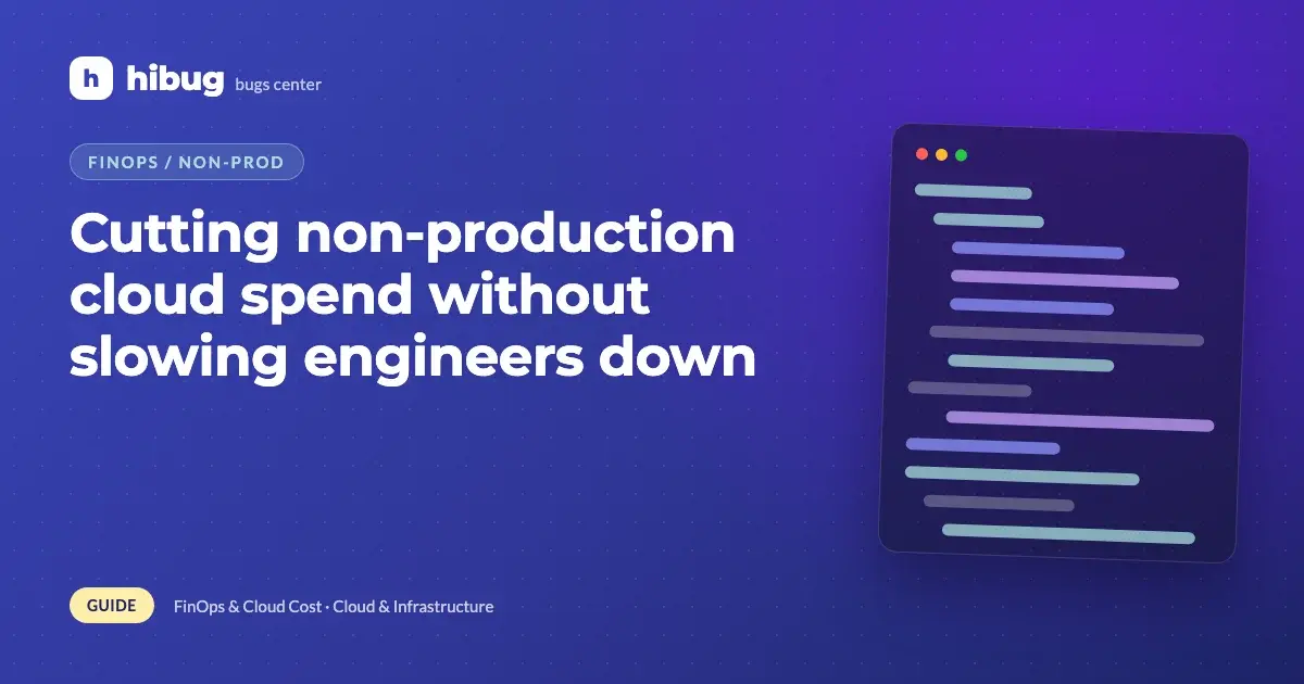 Banner: reducing cloud spend in development, staging and preview environments
