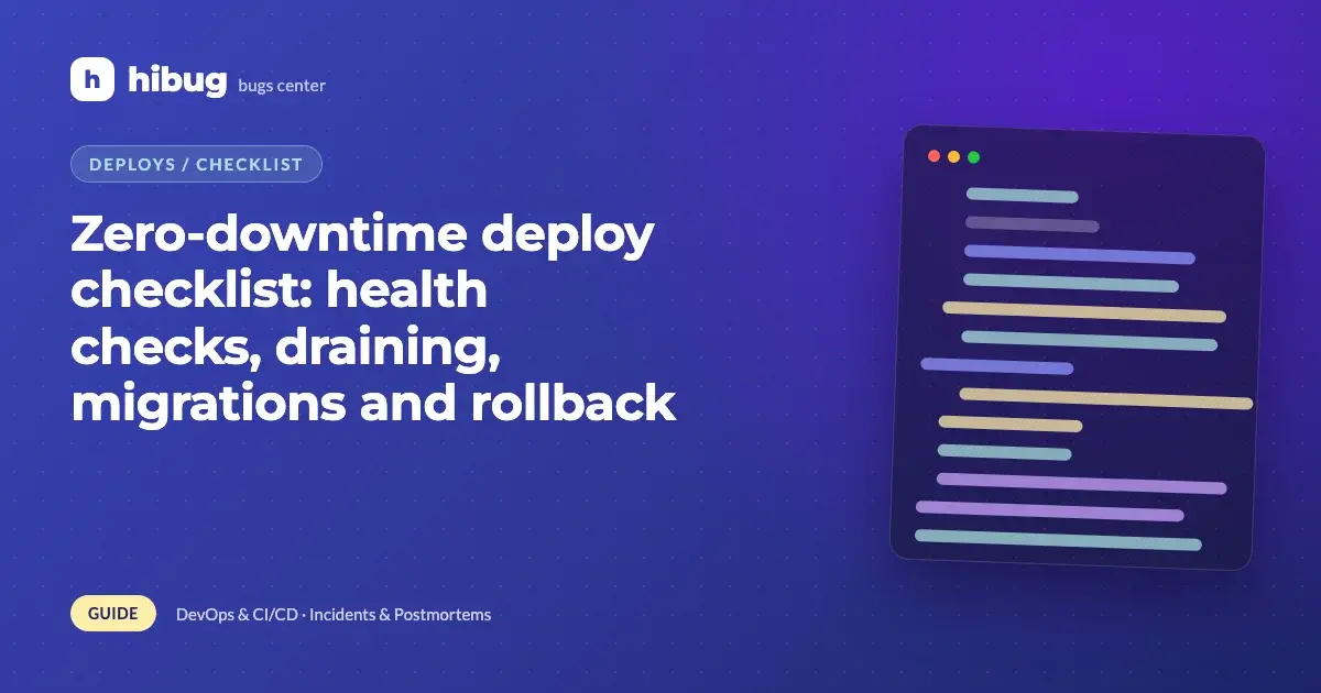 Banner: a rolling deployment swapping old and new application instances while traffic keeps flowing